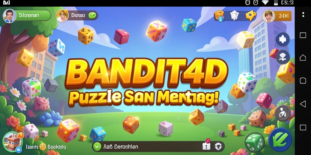 Tampilan gameplay BANDIT4D yang menegangkan dalam teka-teki.
