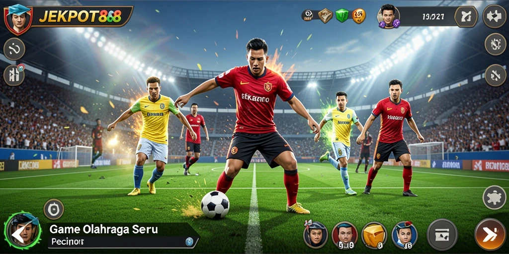 Tampilan menawan dari gameplay JEKPOT88 yang mendebarkan.