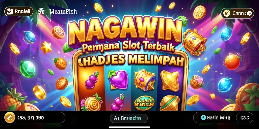 Tampilan menarik dari gameplay Slot NAGAWIN yang penuh warna.