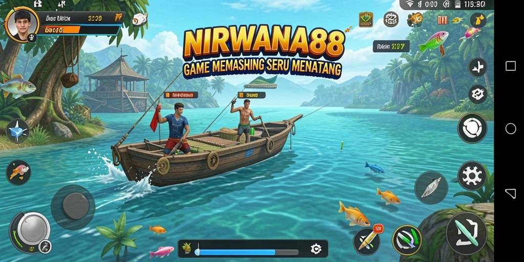 Tangkapan ikan besar di NIRWANA88 dengan grafis memukau.