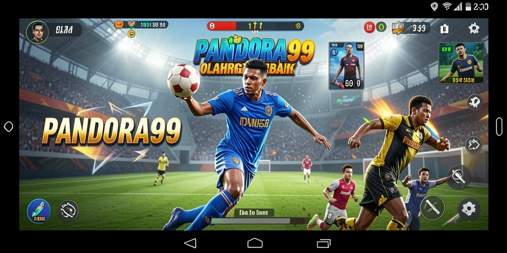Tampilan gameplay PANDORA99 yang menarik dan penuh semangat olahraga.