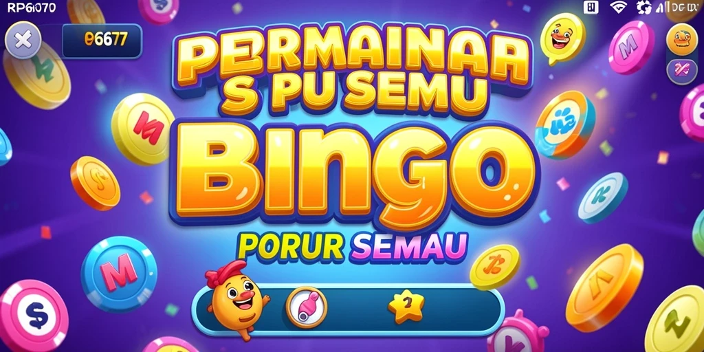 Tampilkan gameplay seru Bingo dari RP6677.