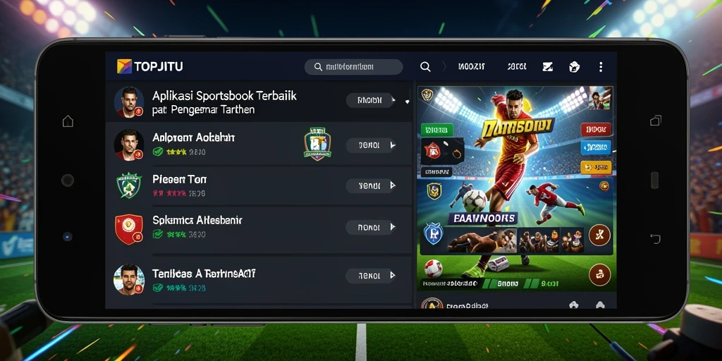 Screenshot gameplay menunjukkan pengalaman taruhan olahraga yang menarik.